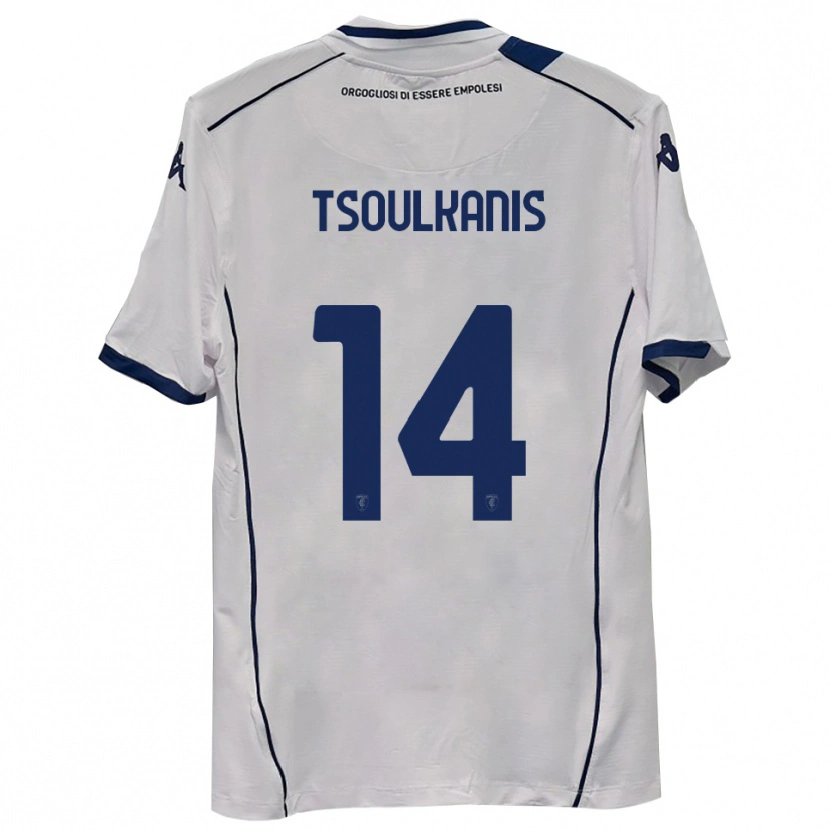 DanxenメンズKonstantinos Tsoulkanis#14ダークネイビーアウェイシャツ2025/26ジャージーユニフォーム
