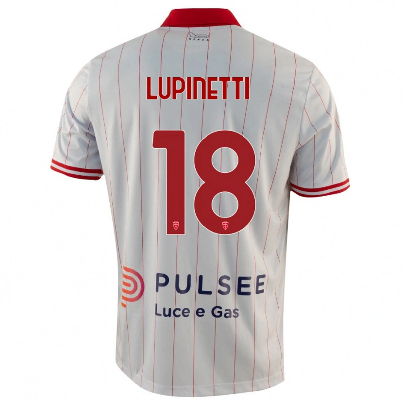 DanxenメンズTommaso Lupinetti#18白、赤、青アウェイシャツ2025/26ジャージーユニフォーム