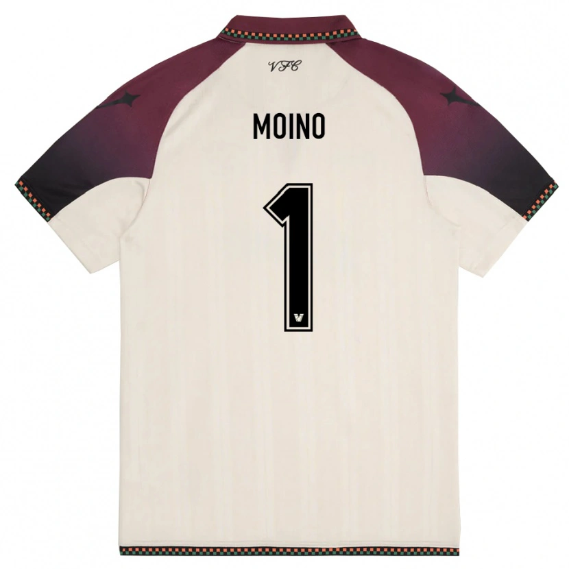 DanxenメンズThomas Moino#1クリームとバーガンディアウェイシャツ2025/26ジャージーユニフォーム