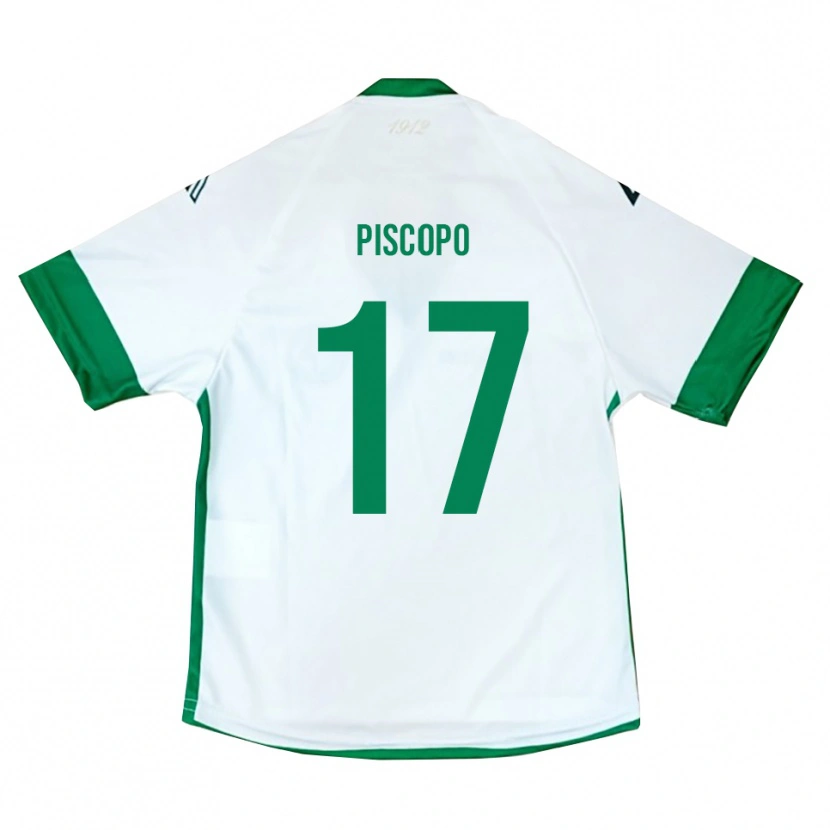 DanxenメンズFrancesco Piscopo#17白、緑、青アウェイシャツ2025/26ジャージーユニフォーム