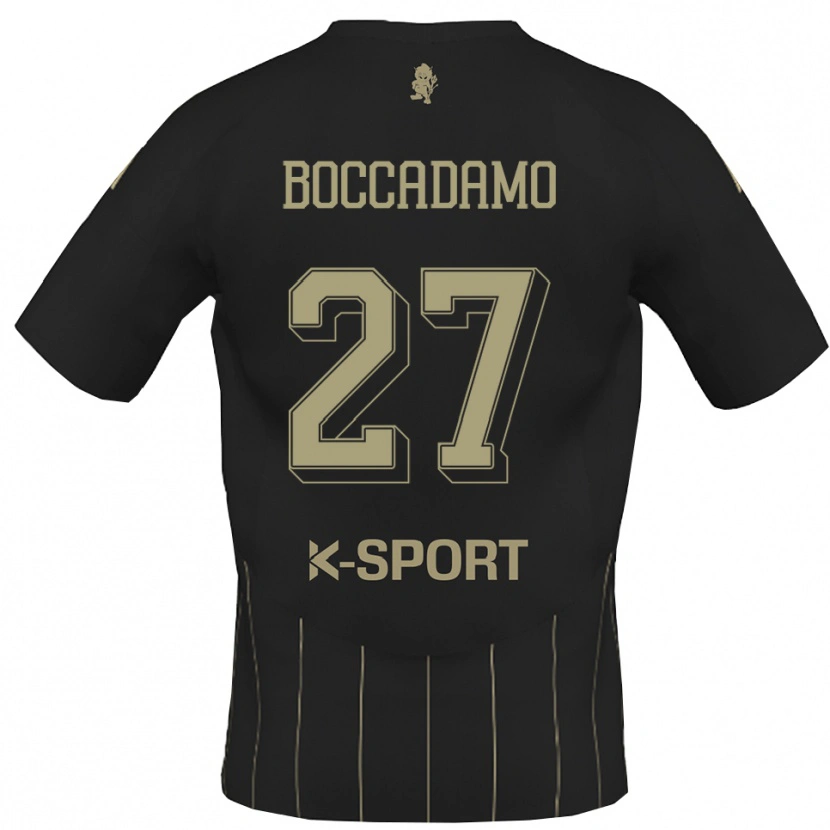 DanxenメンズAntonio Boccadamo#27グレー 白アウェイシャツ2025/26ジャージーユニフォーム