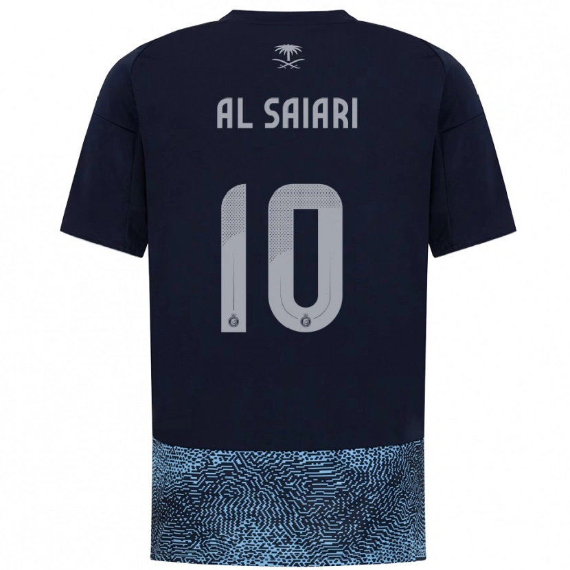 DanxenメンズMubarkh Al-Saiari#10紺と水色アウェイシャツ2025/26ジャージーユニフォーム