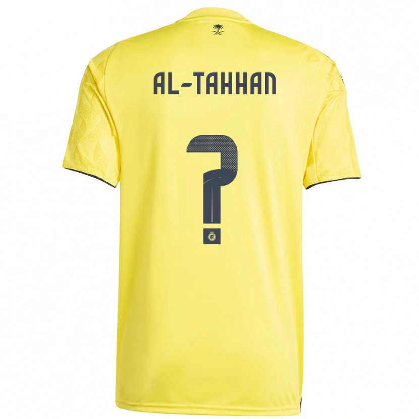 DanxenレディースYousef Al-Tahhan#0黄色と黒ホームシャツ2025/26ジャージーユニフォーム