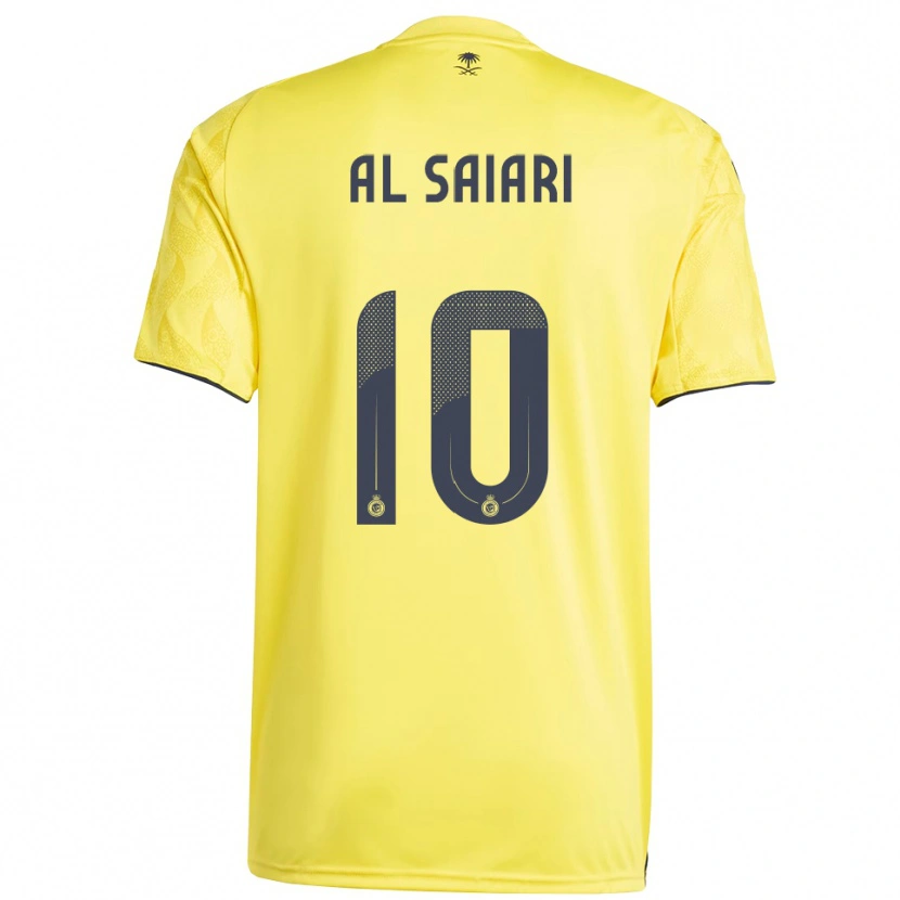 DanxenレディースMubarkh Al-Saiari#10黄色と黒ホームシャツ2025/26ジャージーユニフォーム