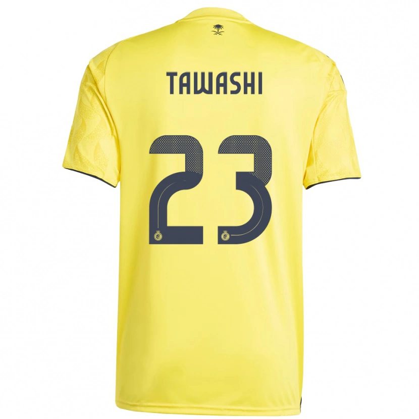 DanxenレディースMaher Tawashi#23黄色と黒ホームシャツ2025/26ジャージーユニフォーム