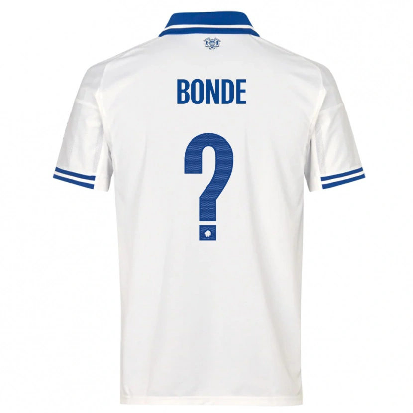 DanxenレディースRode Bonde#0白と青ホームシャツ2025/26ジャージーユニフォーム