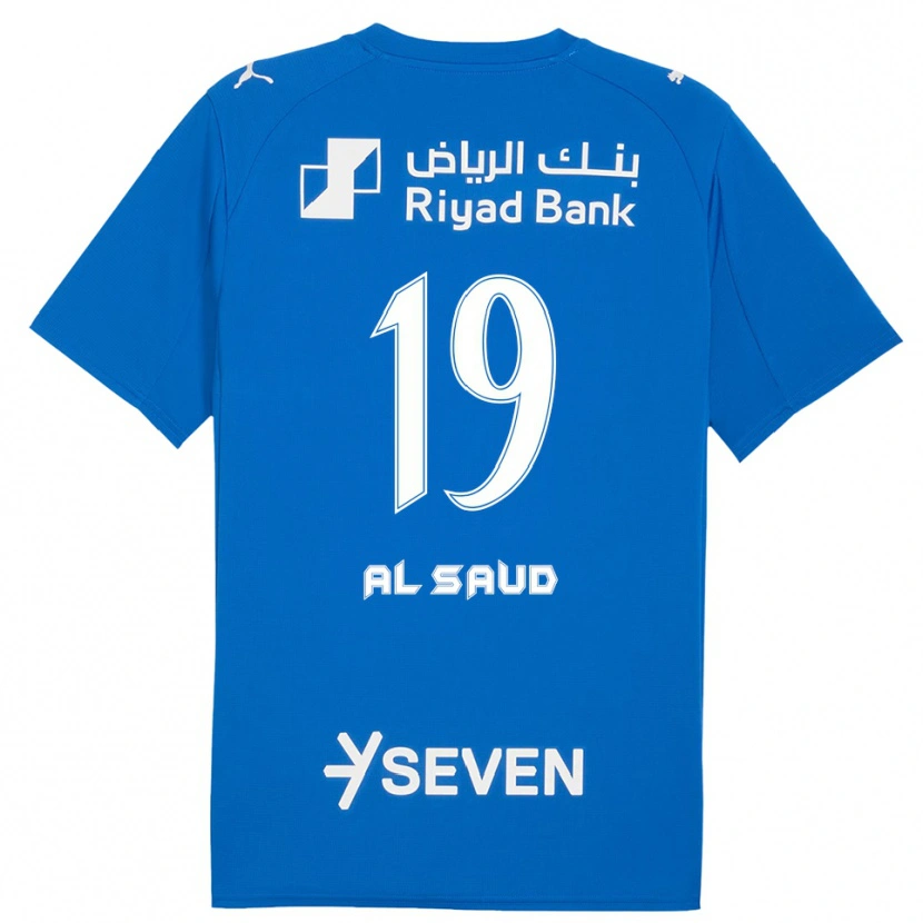 DanxenレディースManal Al Saud#19青と白ホームシャツ2025/26ジャージーユニフォーム