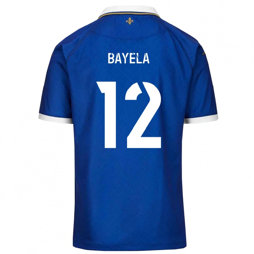 DanxenレディースKaneyi Bayela#12青 金ホームシャツ2025/26ジャージーユニフォーム