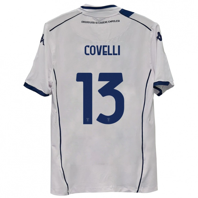 DanxenレディースCristian Covelli#13ダークネイビーアウェイシャツ2025/26ジャージーユニフォーム