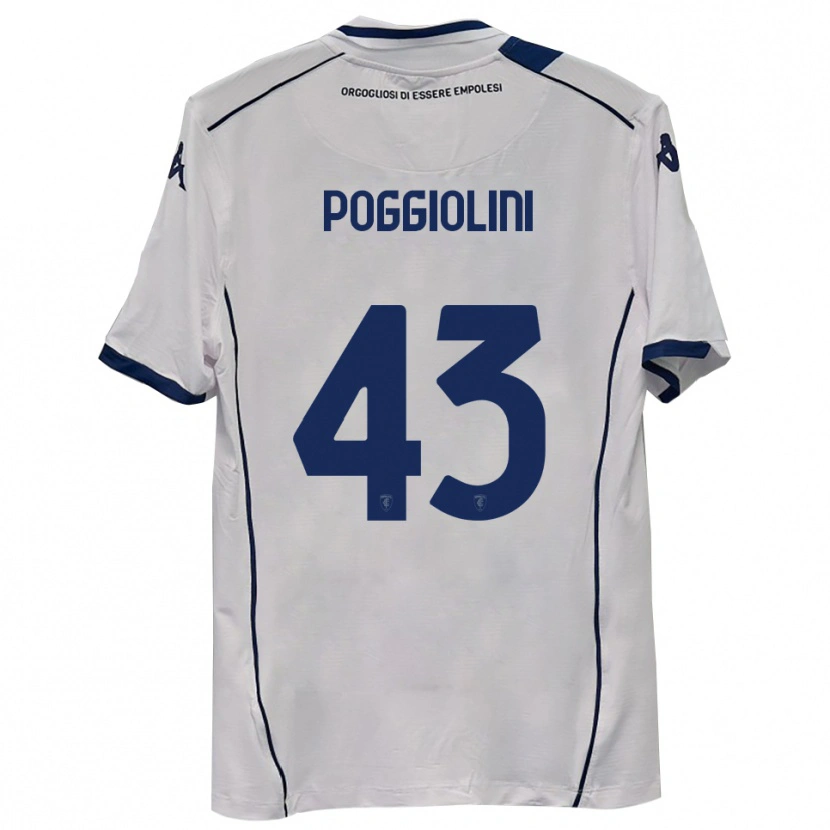 DanxenレディースDuccio Poggiolini#43ダークネイビーアウェイシャツ2025/26ジャージーユニフォーム