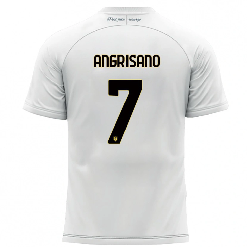 DanxenレディースCosimo Angrisano#7白 黄アウェイシャツ2025/26ジャージーユニフォーム