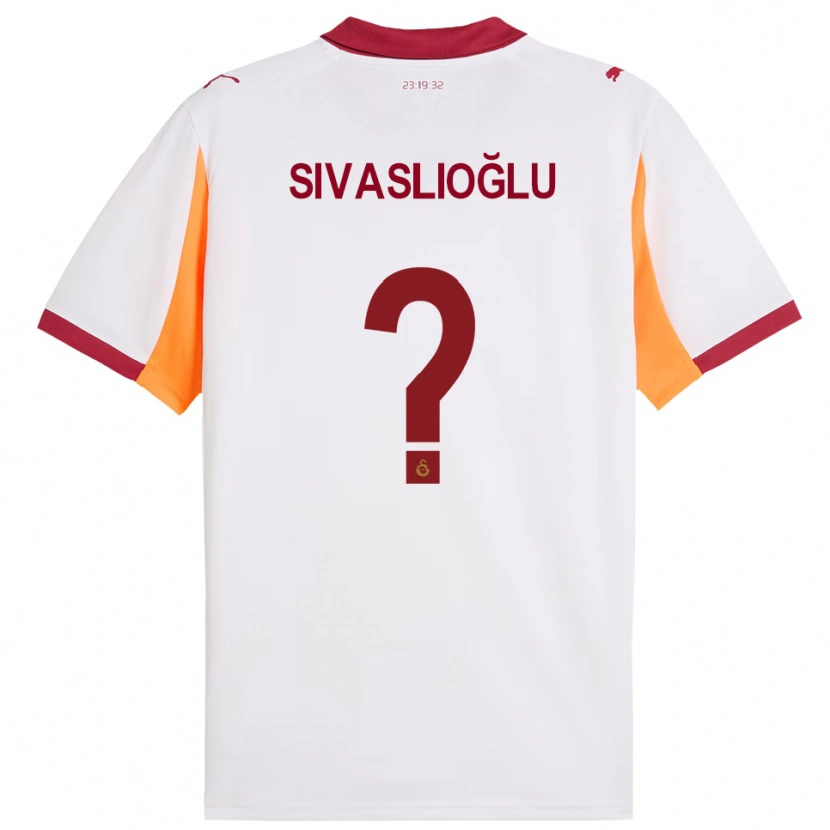 DanxenレディースYusuf Sivaslıoğlu#0白と赤アウェイシャツ2025/26ジャージーユニフォーム