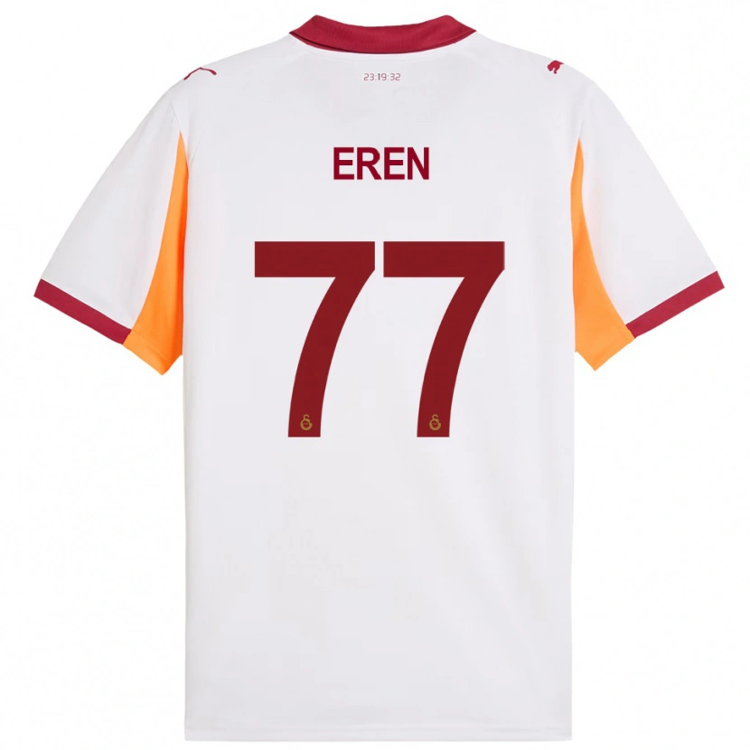 Danxenレディースİrem Eren#77白と赤アウェイシャツ2025/26ジャージーユニフォーム