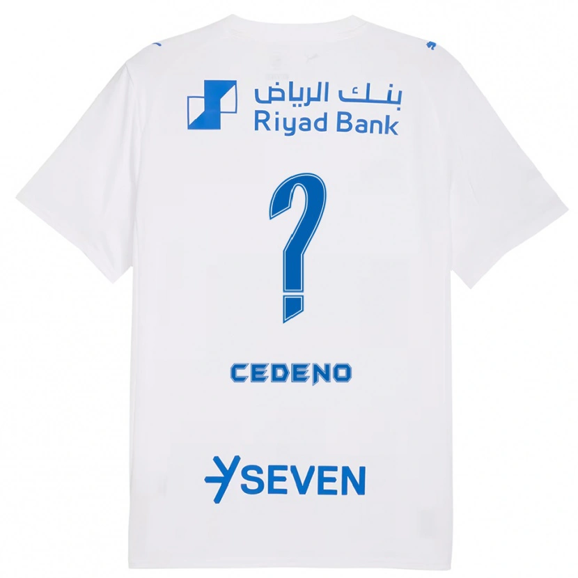 Danxenレディースリネス・セデーニョ#0白と青アウェイシャツ2025/26ジャージーユニフォーム