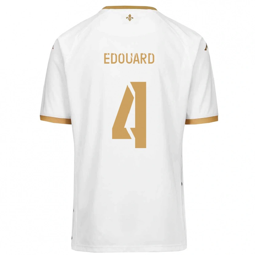 DanxenレディースPaul Edouard#4白 金アウェイシャツ2025/26ジャージーユニフォーム