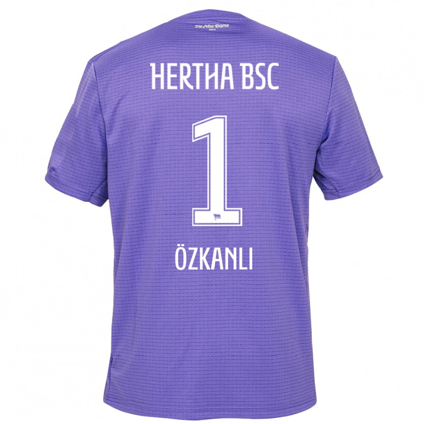 DanxenキッズBurak Özkanli#1パープルホワイトゴールキーパー シャツ2025/26ジャージーユニフォーム