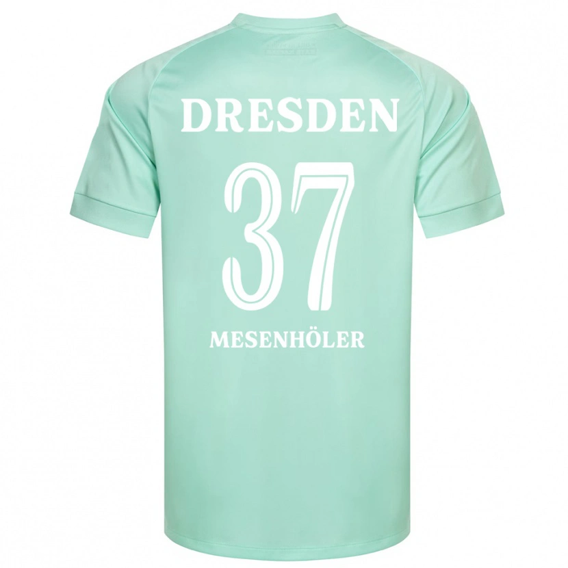 DanxenキッズDaniel Mesenhöler#37ライトグリーンホワイトゴールキーパー シャツ2025/26ジャージーユニフォーム