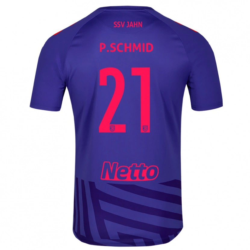 DanxenキッズPaul Schmid#21ロイヤルブルーレッドゴールキーパー シャツ2025/26ジャージーユニフォーム