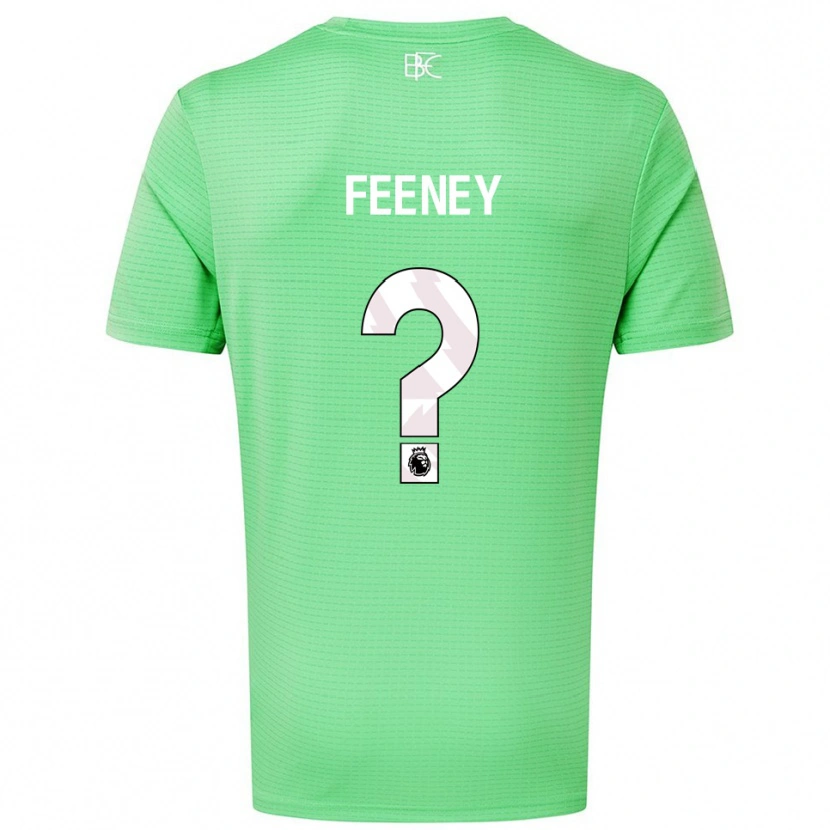 DanxenキッズCallum Feeney#0中緑ゴールキーパー シャツ2025/26ジャージーユニフォーム