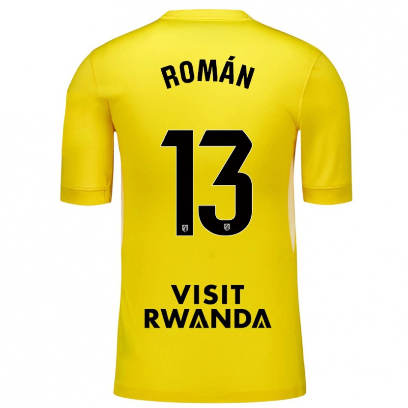 DanxenキッズFrancis Holgado#13イエローブラックゴールキーパー シャツ2025/26ジャージーユニフォーム