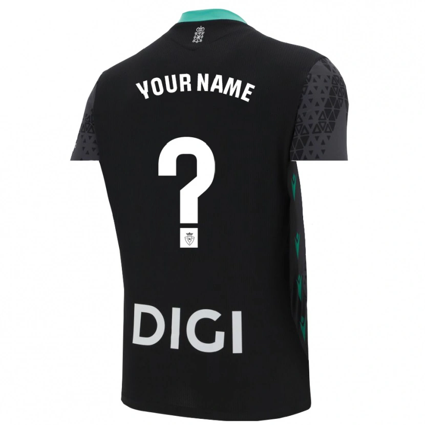 DanxenキッズCAオサスナダークグレーブラックゴールキーパー シャツ2025/26ジャージーユニフォーム