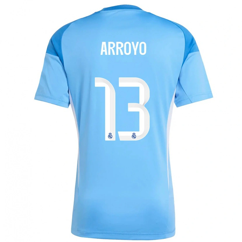 DanxenキッズDiego Arroyo#13スカイブルーホワイトゴールキーパー シャツ2025/26ジャージーユニフォーム