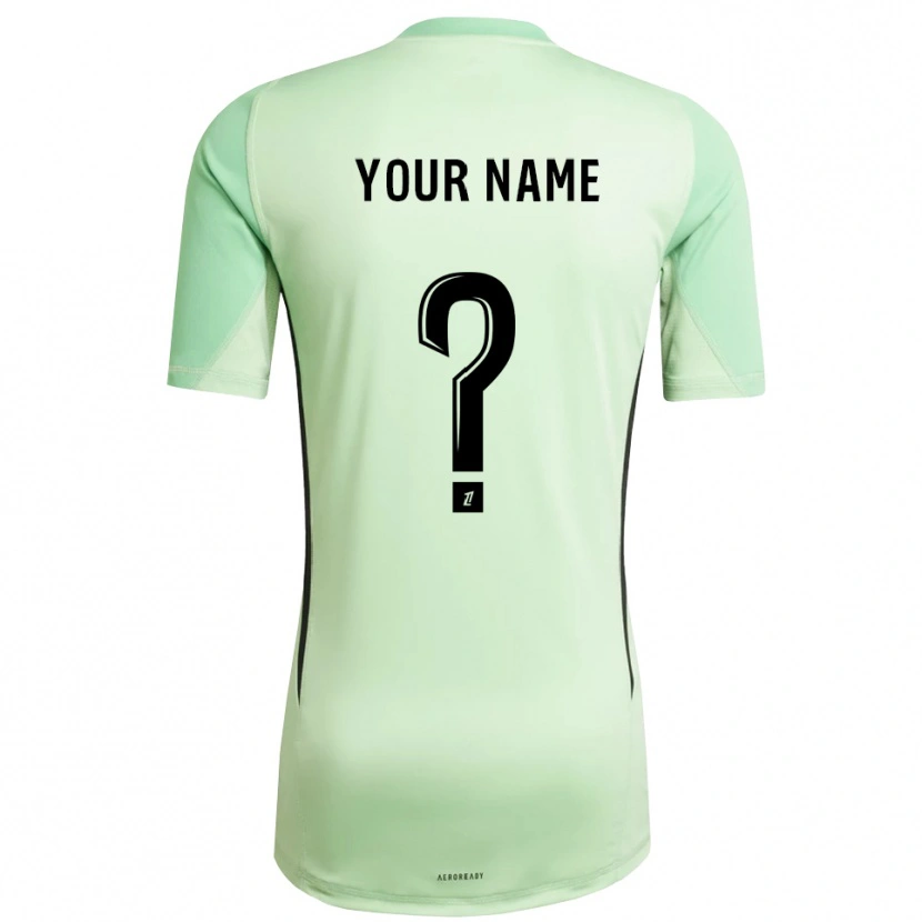 DanxenキッズRCストラスブールライトグリーンブラックゴールキーパー シャツ2025/26ジャージーユニフォーム