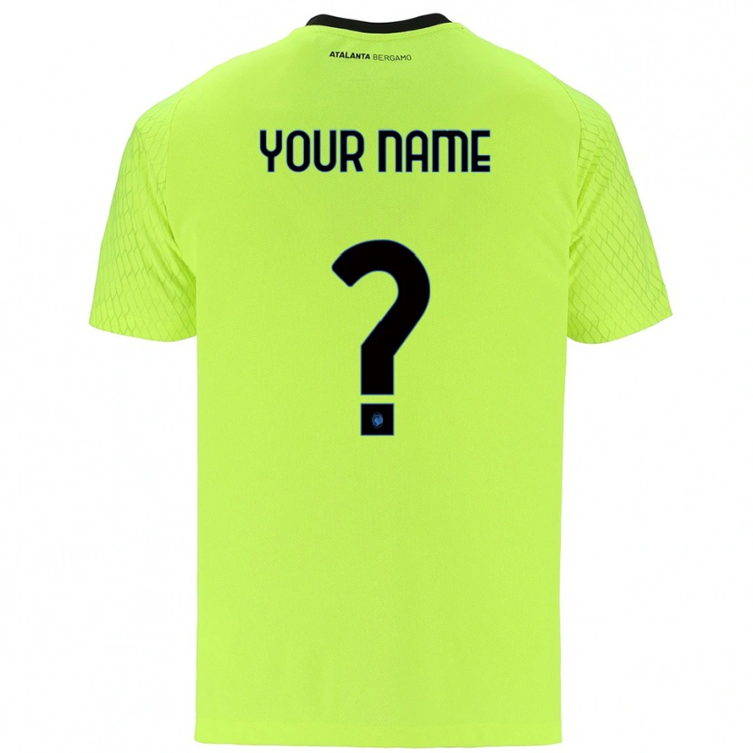 DanxenキッズアタランタBC黄緑赤ゴールキーパー シャツ2025/26ジャージーユニフォーム