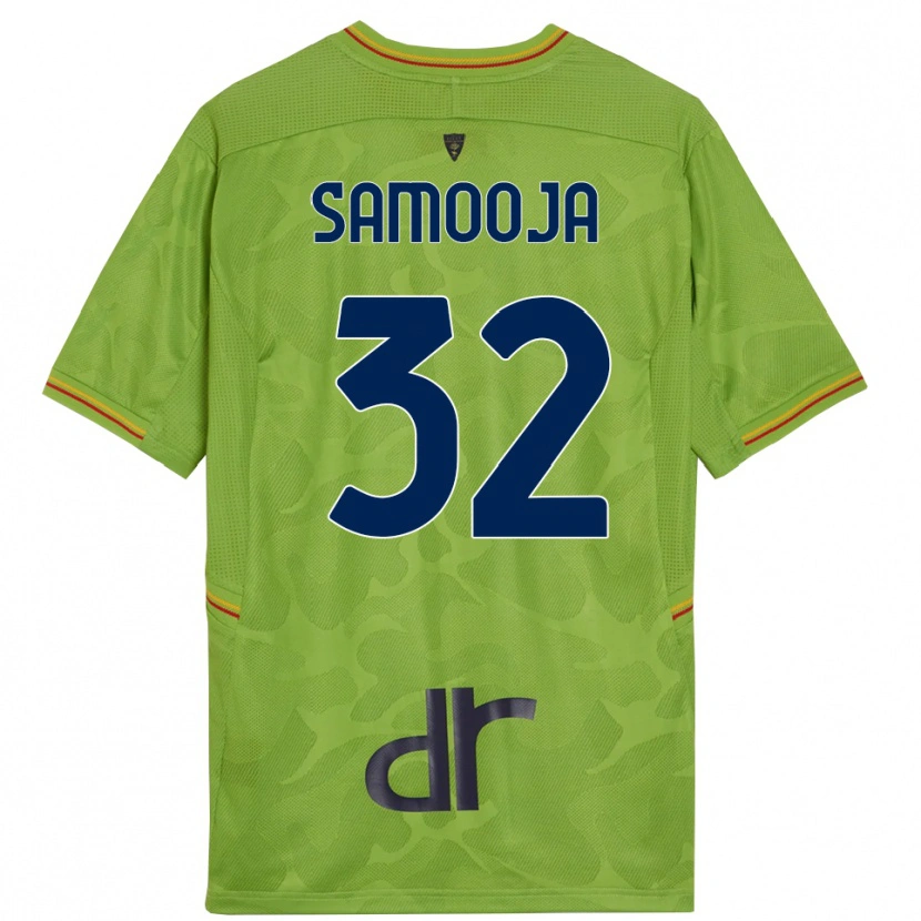 DanxenキッズJasper Samooja#32フォレストグリーン黒ゴールキーパー シャツ2025/26ジャージーユニフォーム
