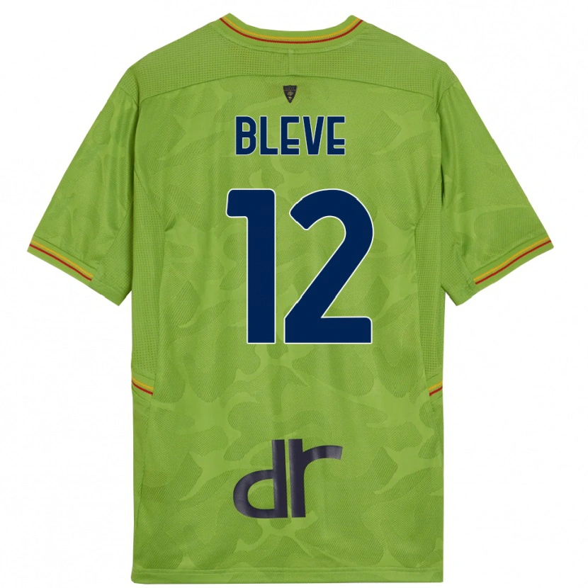 DanxenキッズDaniele Bleve#12フォレストグリーン黒ゴールキーパー シャツ2025/26ジャージーユニフォーム