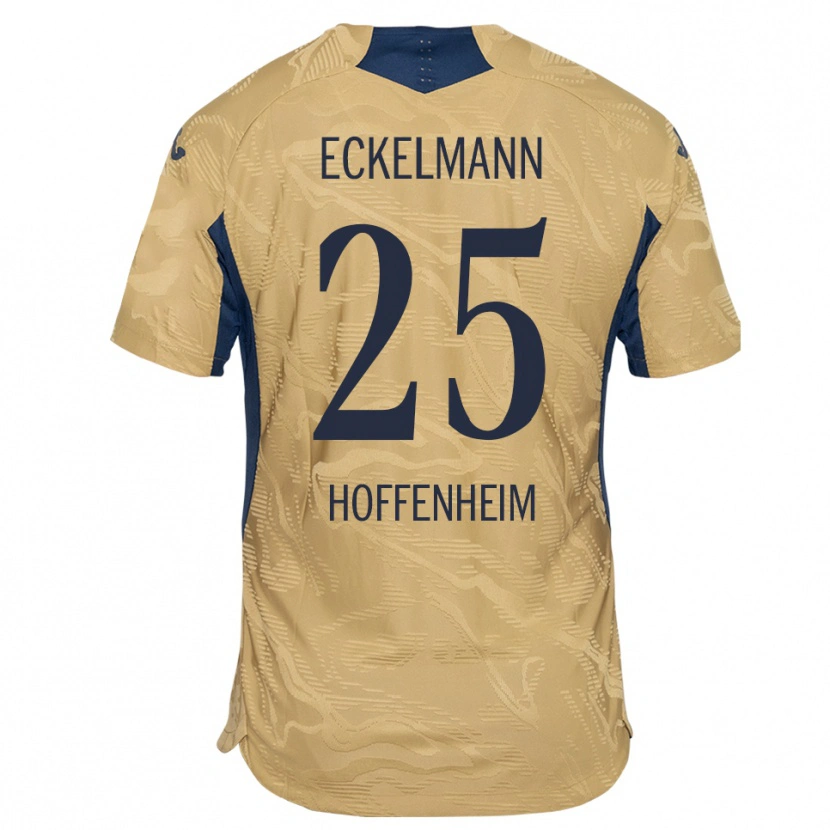 DanxenキッズHenri Eckelmann#25タン黒ゴールキーパー シャツ2025/26ジャージーユニフォーム
