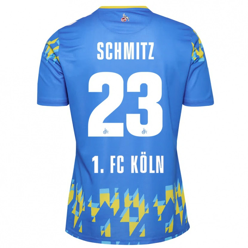 DanxenキッズTimo Schmitz#23コーンフラワーブルーゴールキーパー シャツ2025/26ジャージーユニフォーム