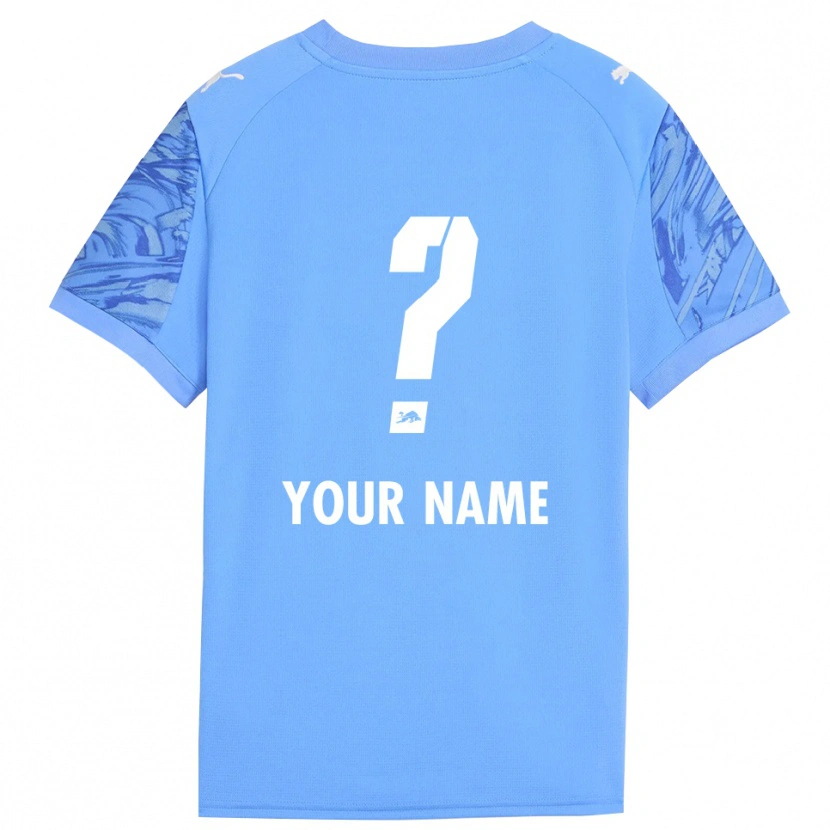 DanxenキッズRBライプツィヒロイヤルブルー赤ゴールキーパー シャツ2025/26ジャージーユニフォーム