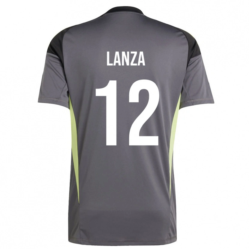 DanxenキッズCesare Lanza#12ディムグレーゴールキーパー シャツ2025/26ジャージーユニフォーム