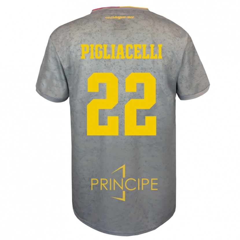 DanxenキッズMirko Pigliacelli#22シルバーサンディブラウンゴールキーパー シャツ2025/26ジャージーユニフォーム