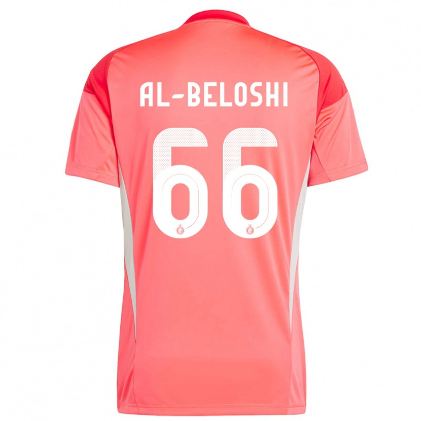 DanxenキッズReem Al-Beloshi#66レッドオレンジイエローゴールキーパー シャツ2025/26ジャージーユニフォーム