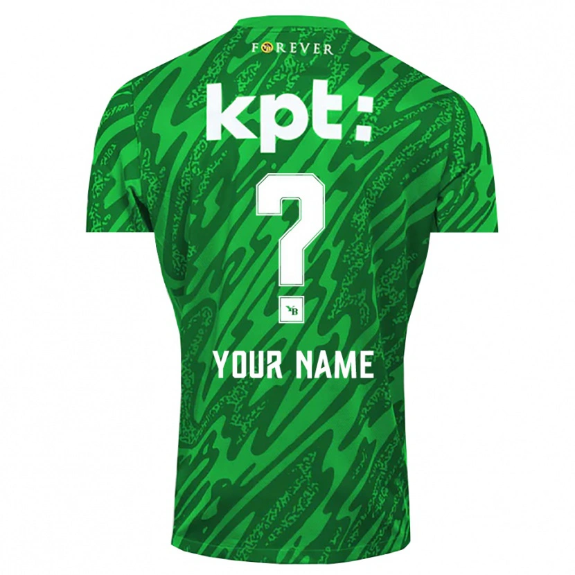 DanxenキッズBSCヤングボーイズグリーンホワイトゴールキーパー シャツ2025/26ジャージーユニフォーム