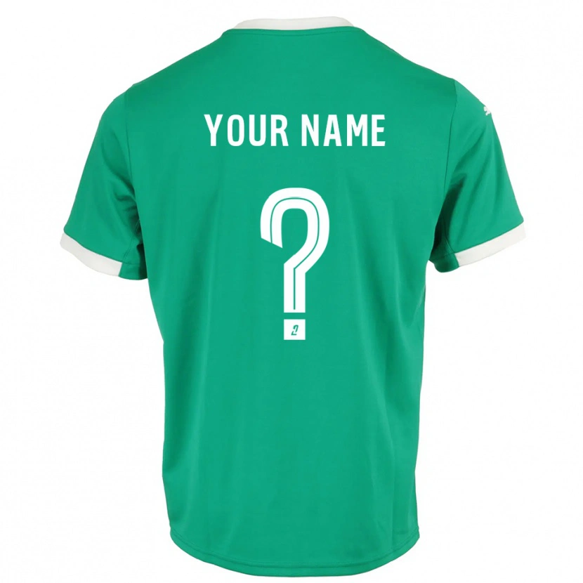 DanxenキッズトロワACグリーン ホワイトゴールキーパー シャツ2025/26ジャージーユニフォーム