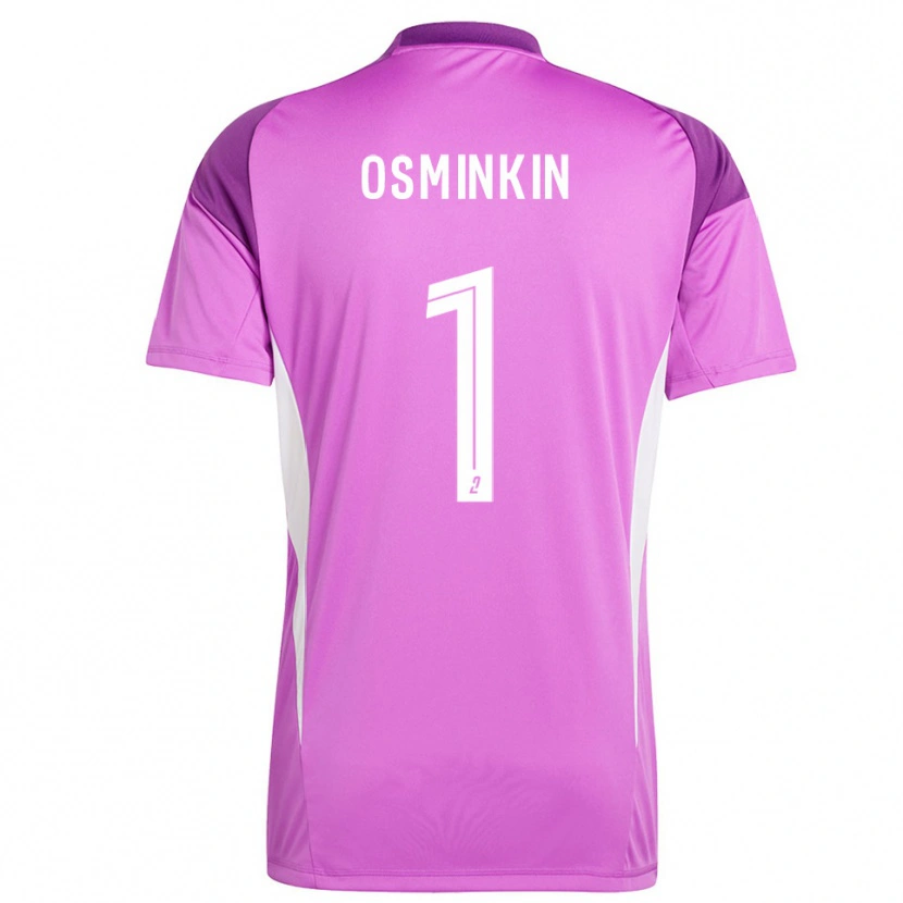 DanxenキッズVitaliy Osminkin#1ラベンダーゴールキーパー シャツ2025/26ジャージーユニフォーム