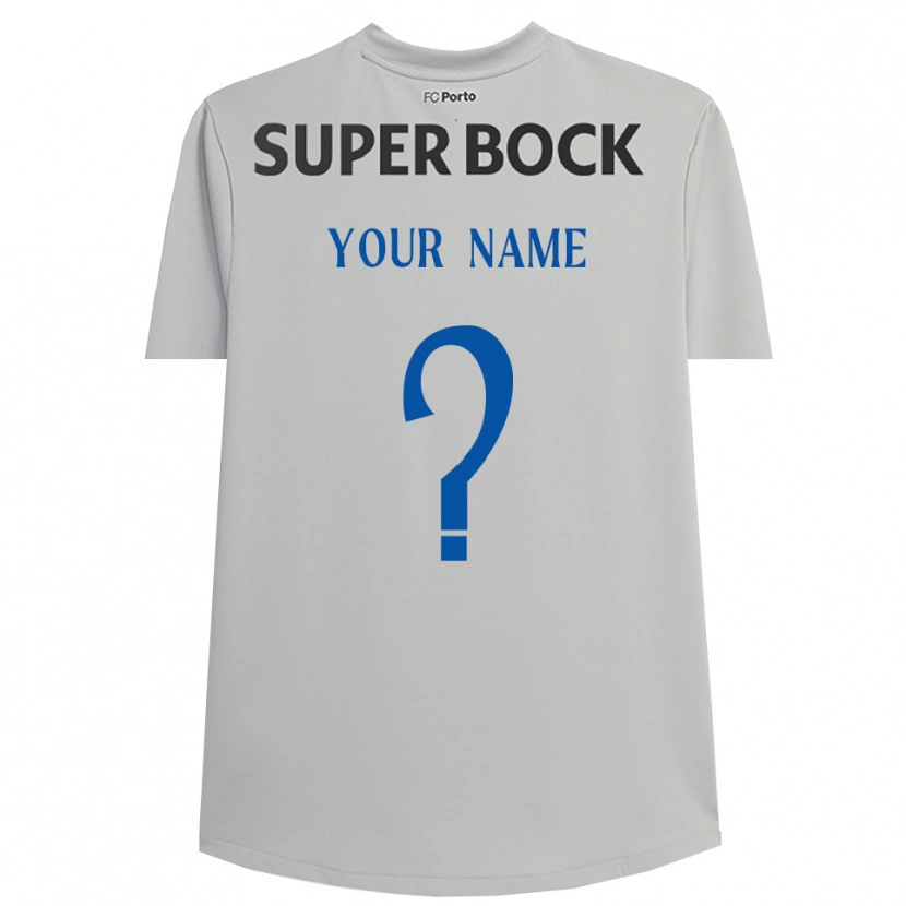 DanxenキッズFCポルト薄灰色 黒ゴールキーパー シャツ2025/26ジャージーユニフォーム