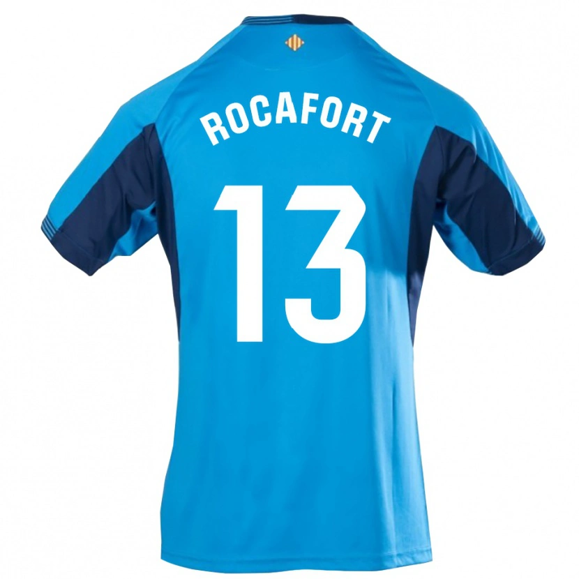DanxenキッズRodrigo Rocafort#13ブルーホワイトゴールキーパー シャツ2025/26ジャージーユニフォーム