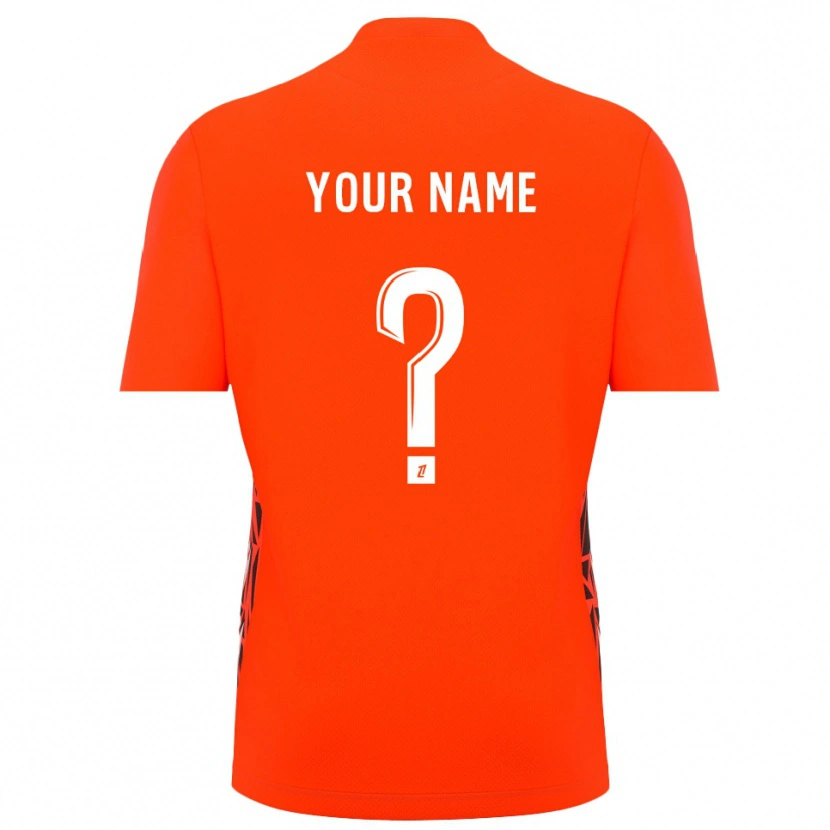 DanxenキッズAJオセールオレンジホワイトゴールキーパー シャツ2025/26ジャージーユニフォーム