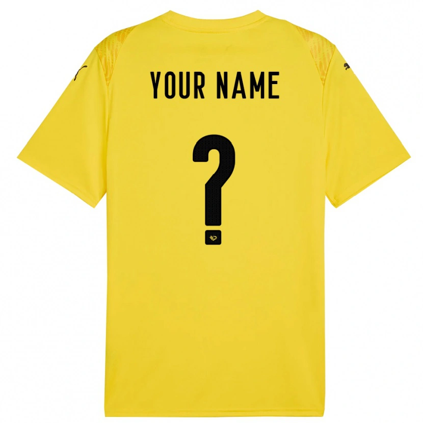 DanxenキッズパレルモFCイエローブラックゴールキーパー シャツ2025/26ジャージーユニフォーム