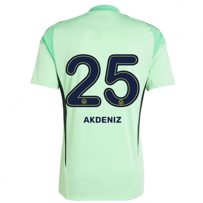 DanxenキッズZeynep Akdeniz#25ライトグリーンブラックゴールキーパー シャツ2025/26ジャージーユニフォーム