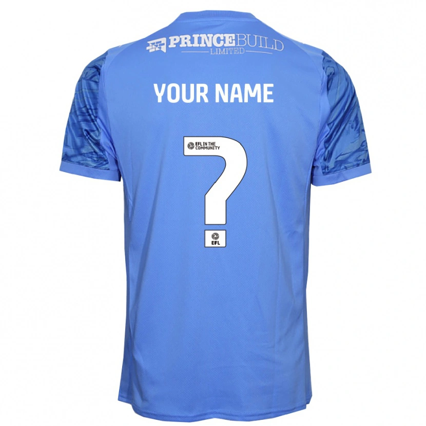 Danxenキッズピーターバラ・ユナイテッドFCドジャーブルーゴールキーパー シャツ2025/26ジャージーユニフォーム