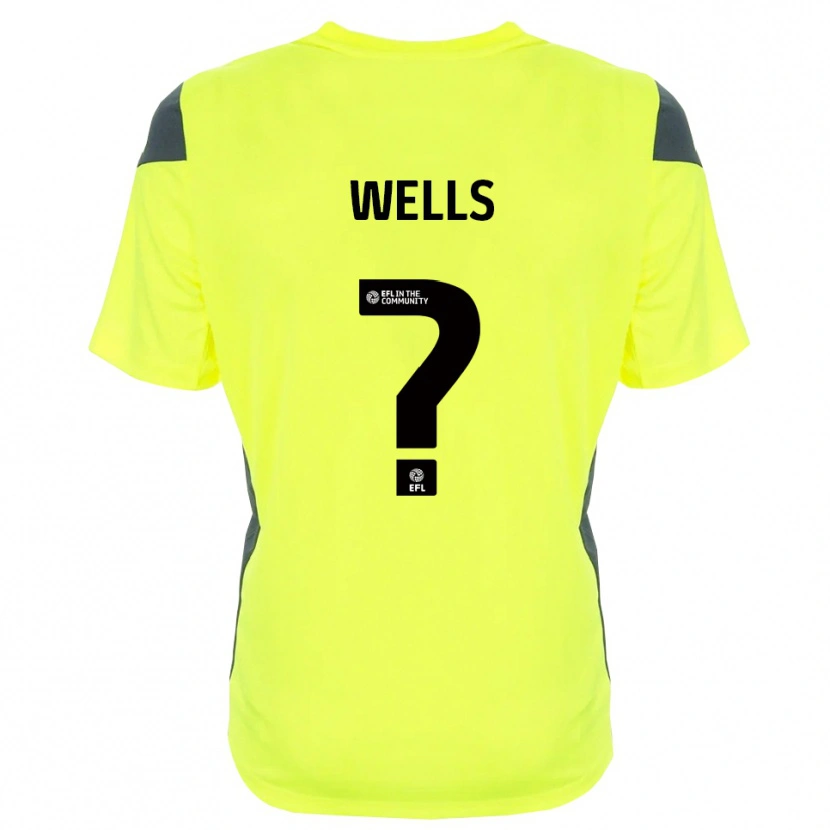 DanxenキッズLiv Wells#0蛍光グリーンブラックゴールキーパー シャツ2025/26ジャージーユニフォーム