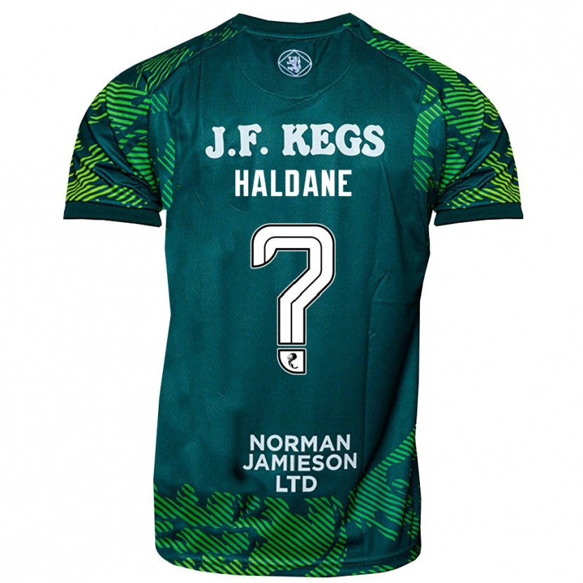 Danxenキッズルイス・ハルダン#0グリーンホワイトゴールキーパー シャツ2025/26ジャージーユニフォーム