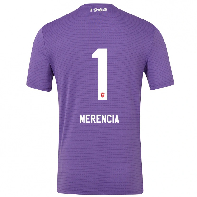DanxenキッズLeandro Merencia#1中紫ゴールキーパー シャツ2025/26ジャージーユニフォーム