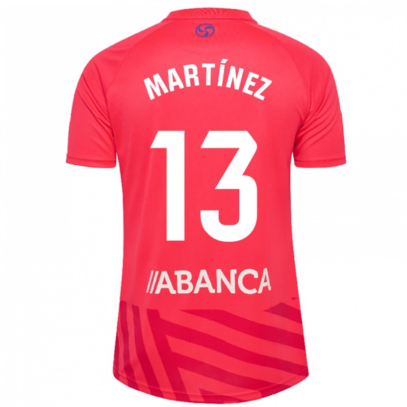 DanxenキッズNaiara Martínez#13レッドホワイトゴールキーパー シャツ2025/26ジャージーユニフォーム