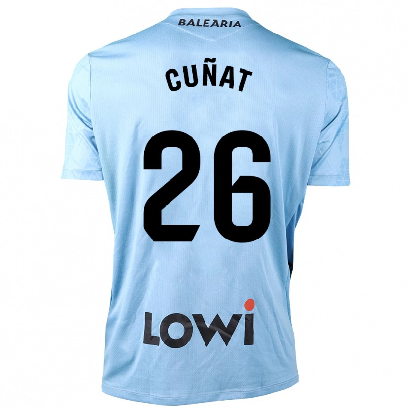 Danxenキッズパブロ・クニャト#26ライトブルーブラックゴールキーパー シャツ2025/26ジャージーユニフォーム